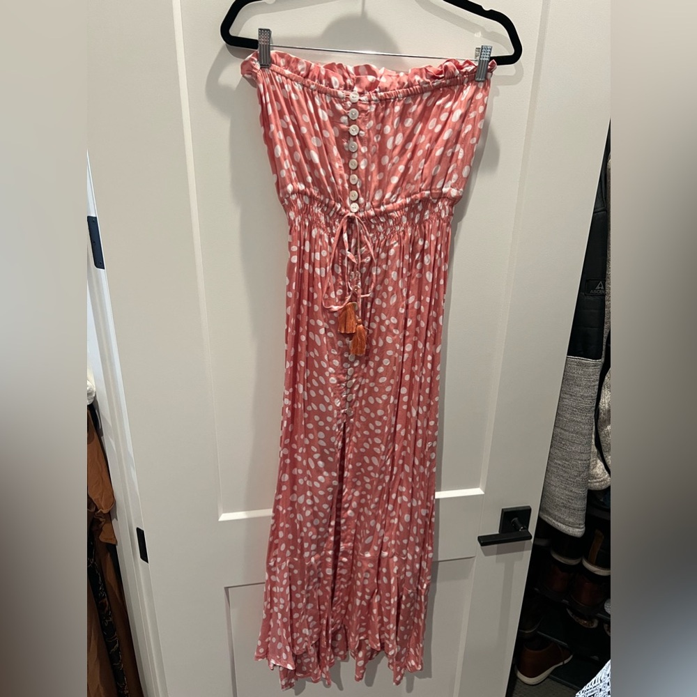 Tiare Hawaii Ryden Pink Maxi Dress